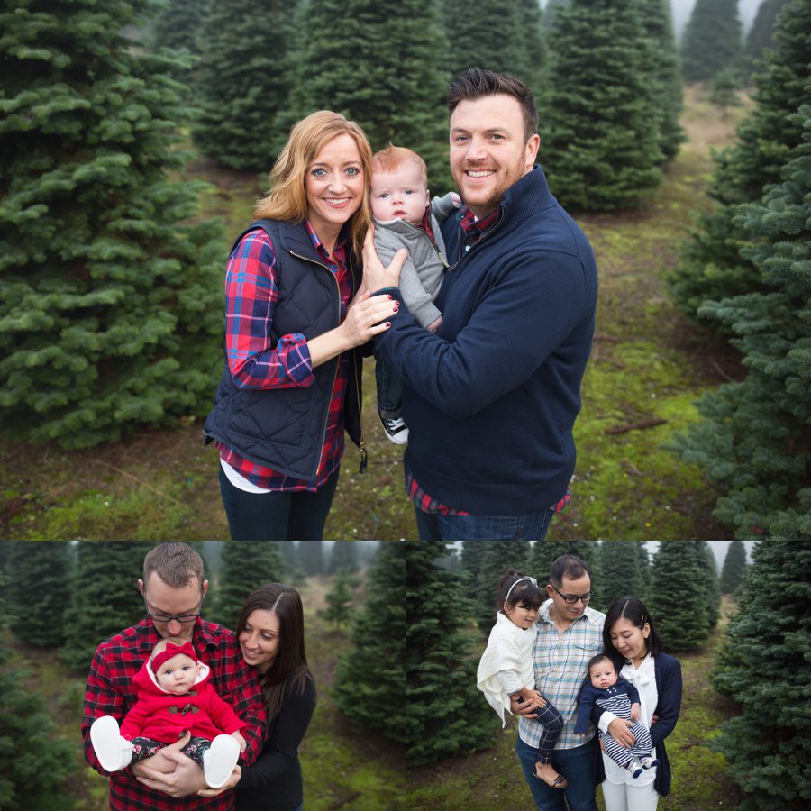 holiday tree farm mini sessions | tacoma family photographer | Christina Mae Photography | www.christinamaephotography.com