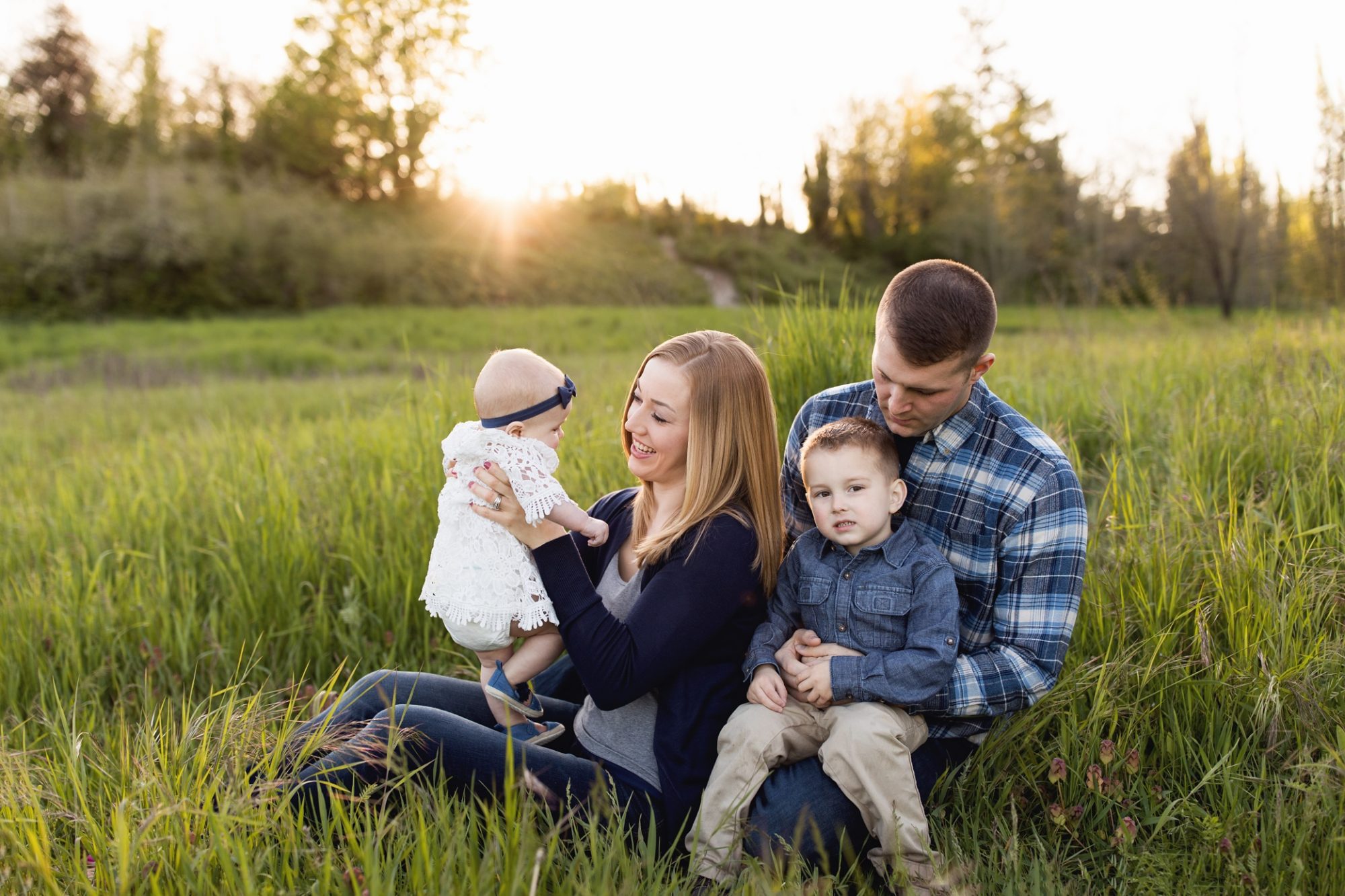 Tacoma Family Photographer | Sunset Family Session Tacoma