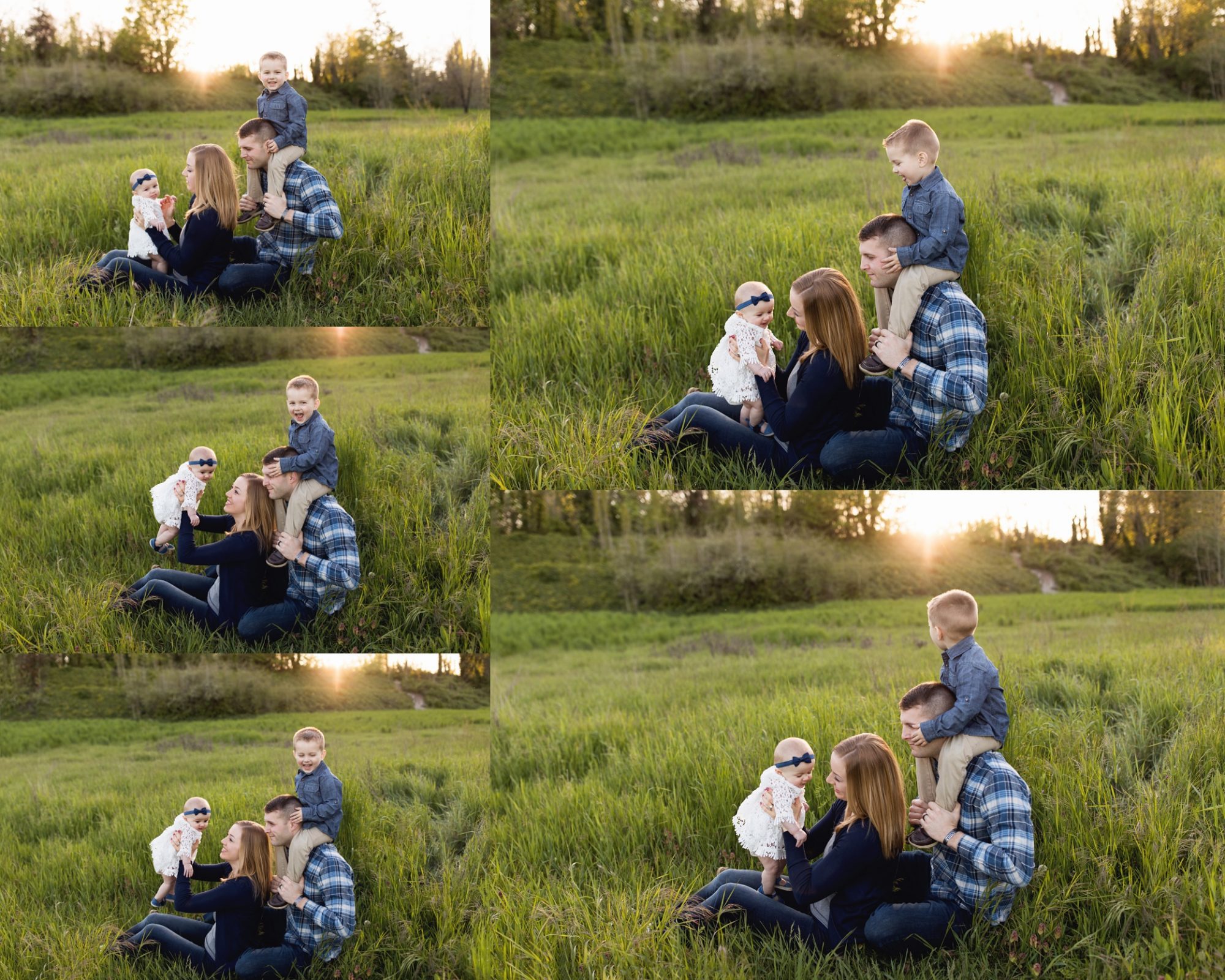 Tacoma Family Photographer | Sunset Family Session Tacoma