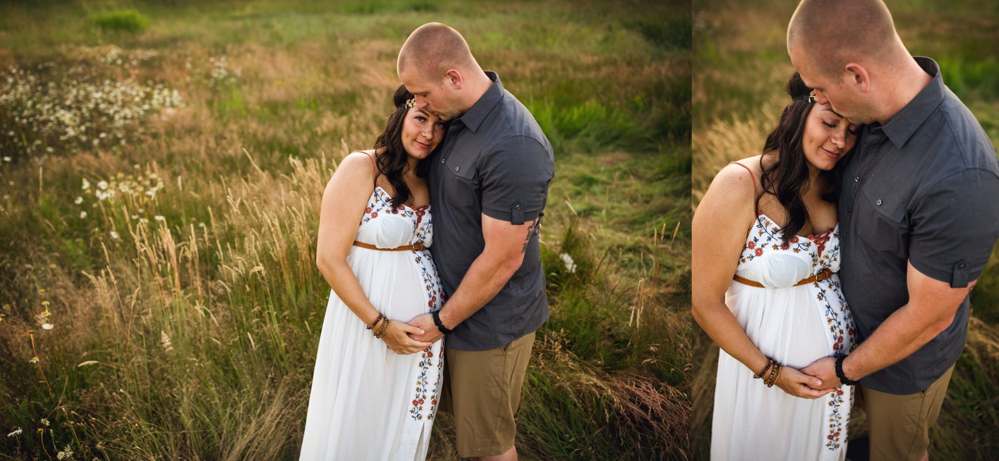 Seattle maternity photographer | puyallup sunset maternity session