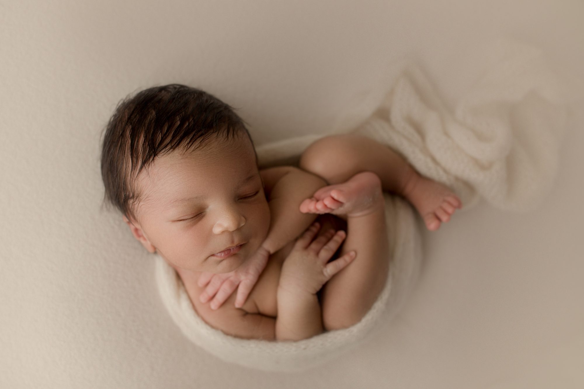 seattle baby photography | neutral newborn session