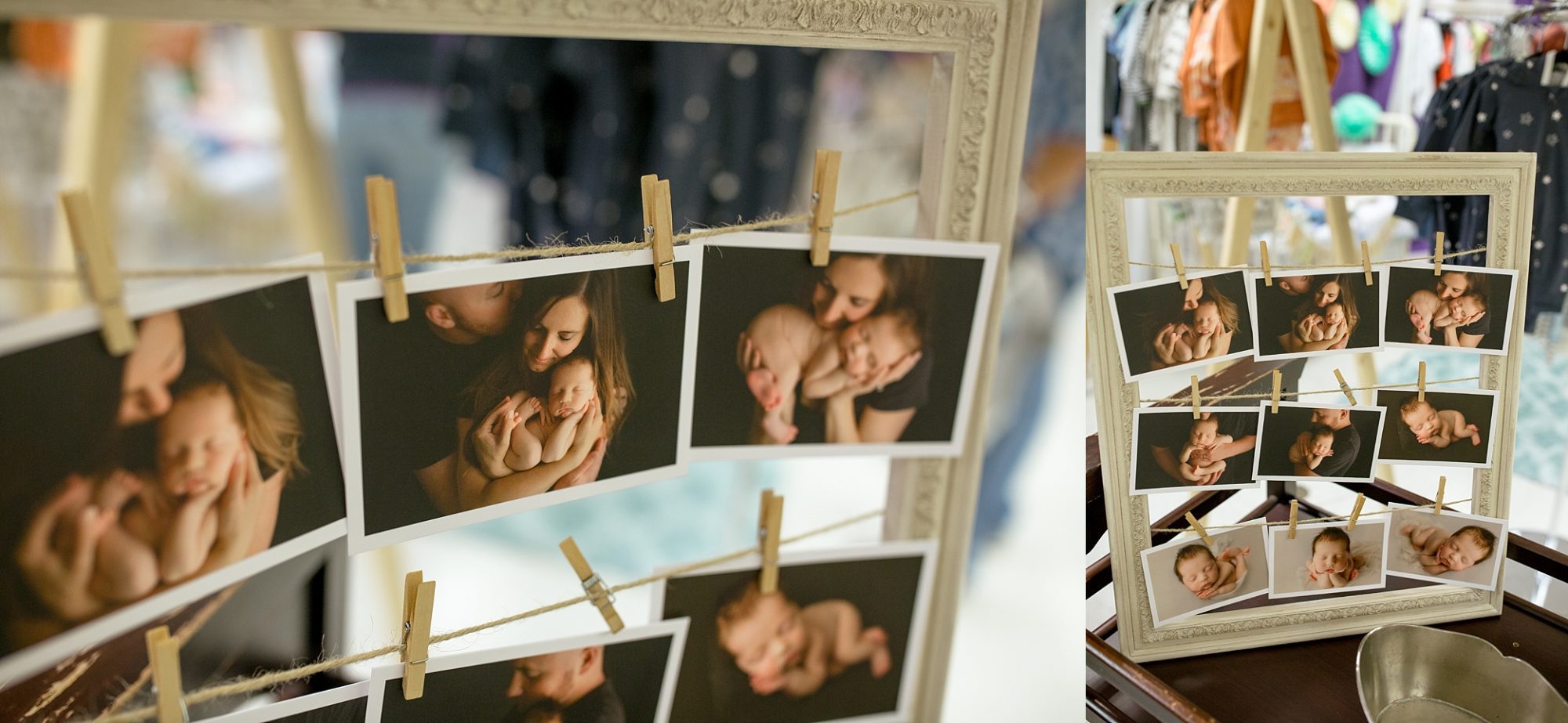 newborn expo display | baby fest northwest | seattle newborn photographer