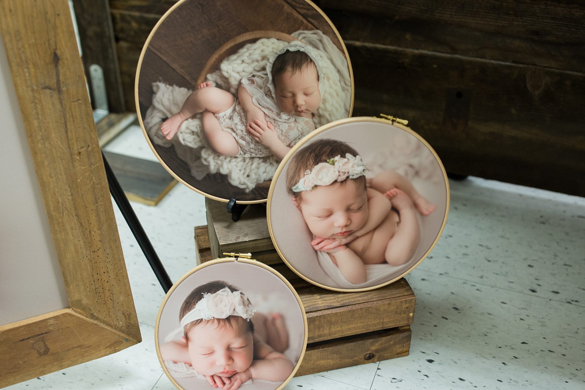 newborn expo display | baby fest northwest | seattle newborn photographer