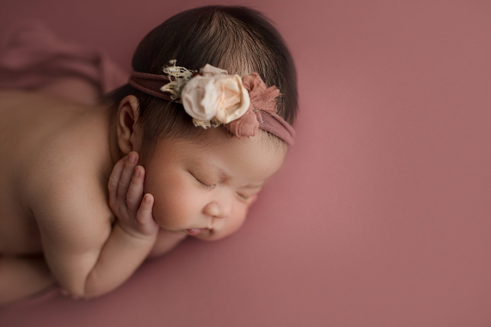 Seattle Newborn Baby Photography | Beautiful girl session