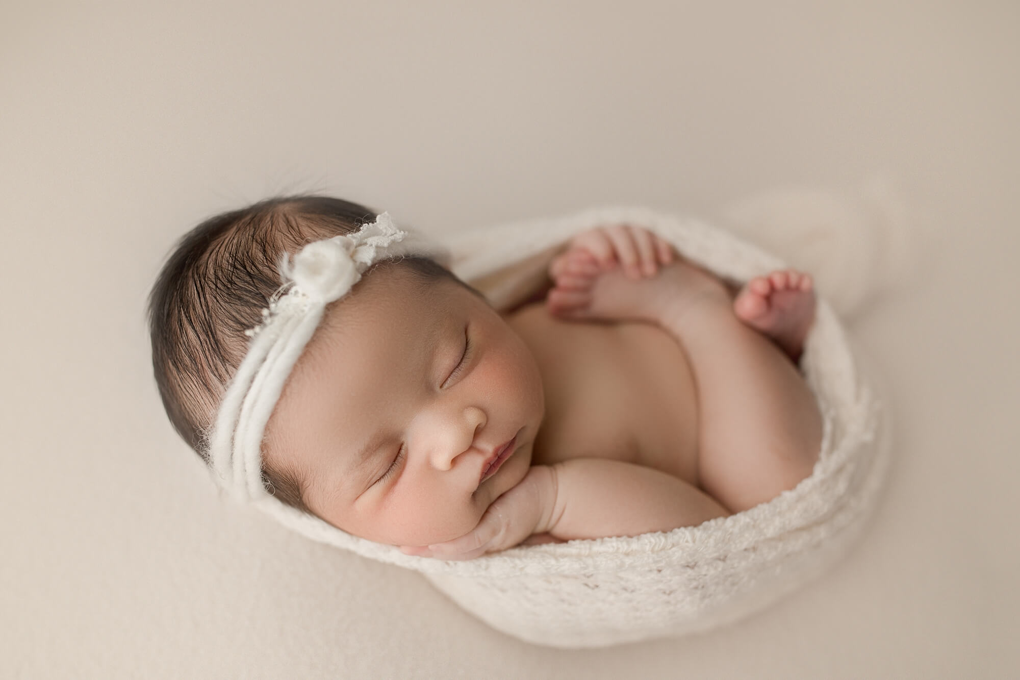 Seattle Newborn Baby Photography | Beautiful girl session