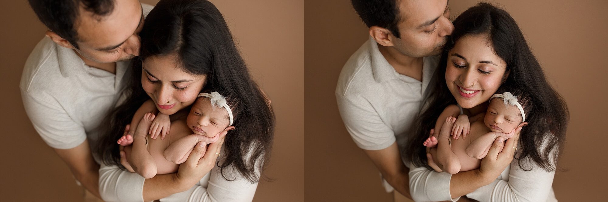 bellevue newborn photographer | indian baby family session