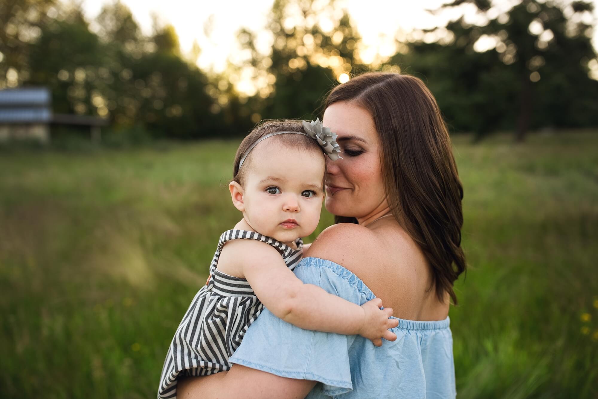 tacoma family photographer | Puyallup sunset session