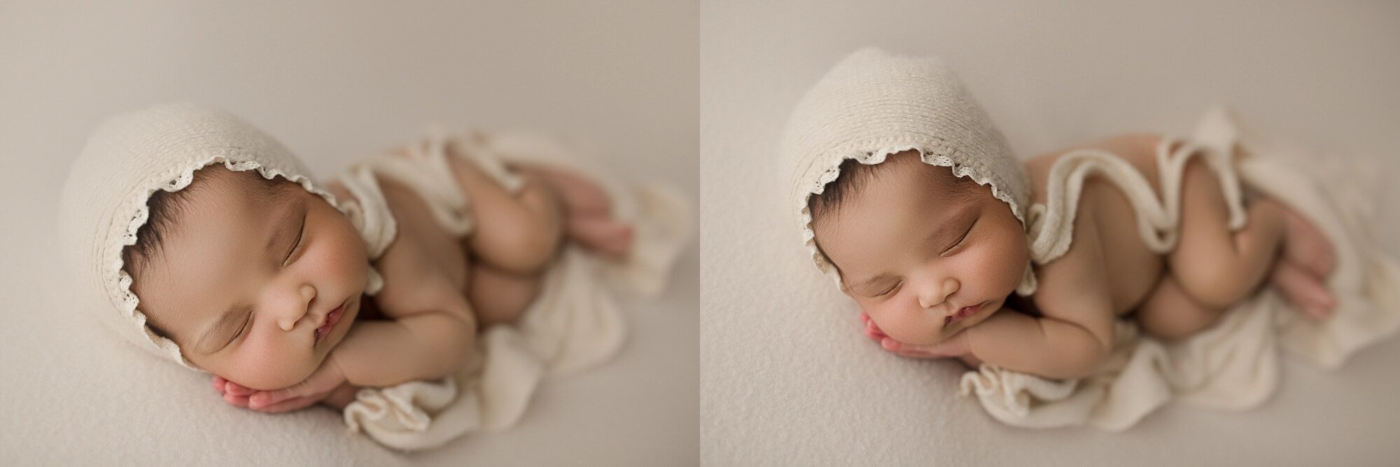 newborn photographer tacoma | baby girl studio photography session