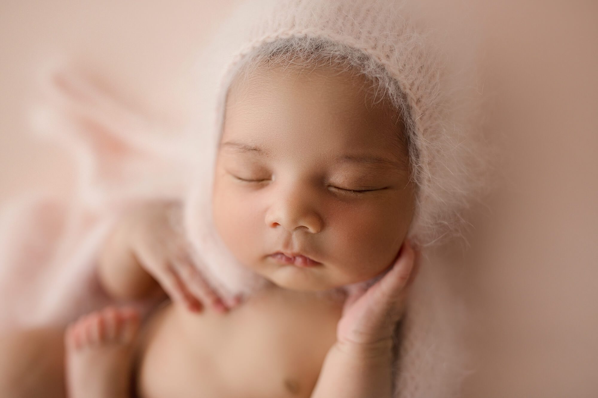 newborn photographer tacoma | baby girl studio photography session