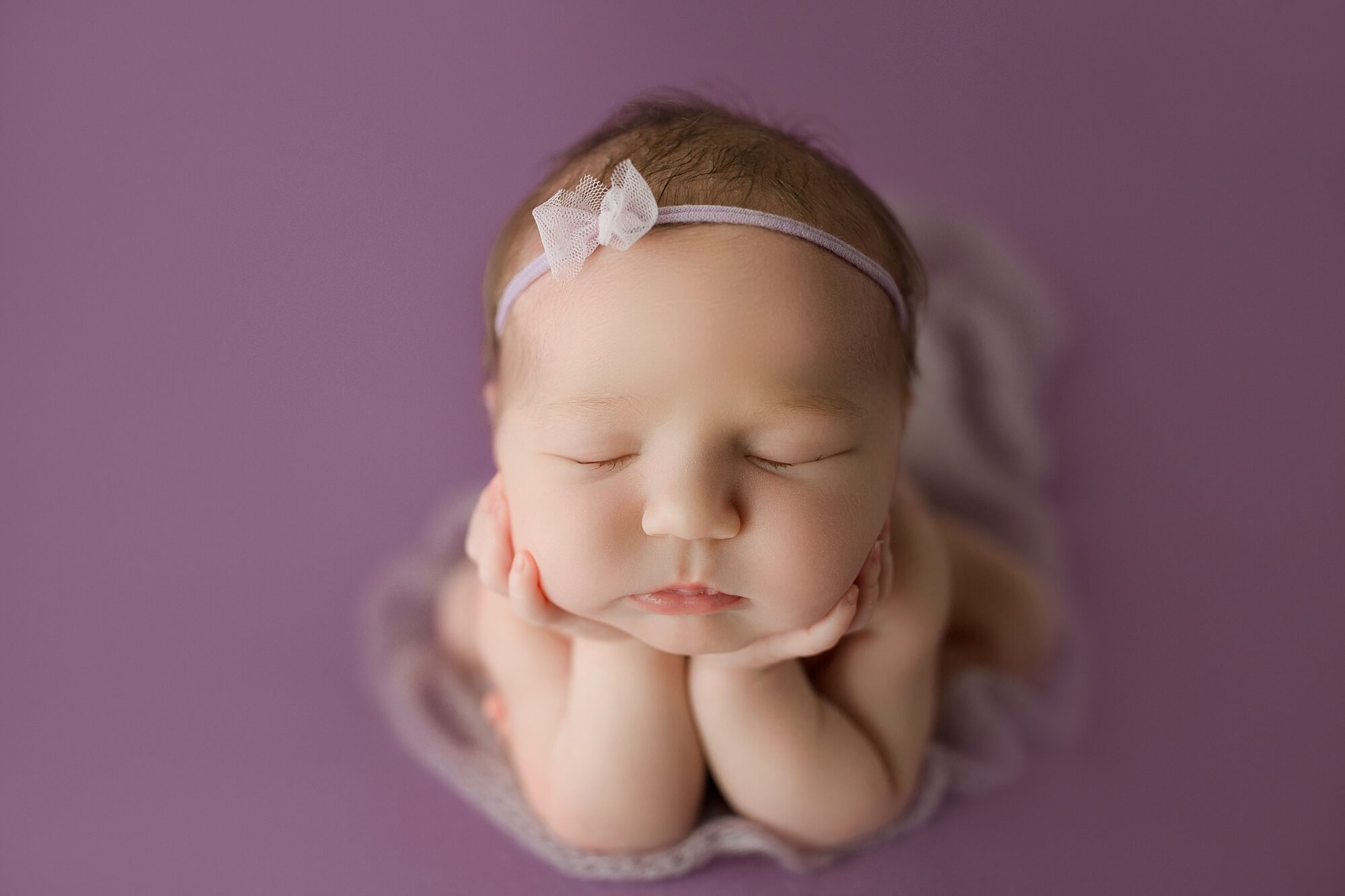 puyallup maternity newborn photographer | baby girl studio session tacoma