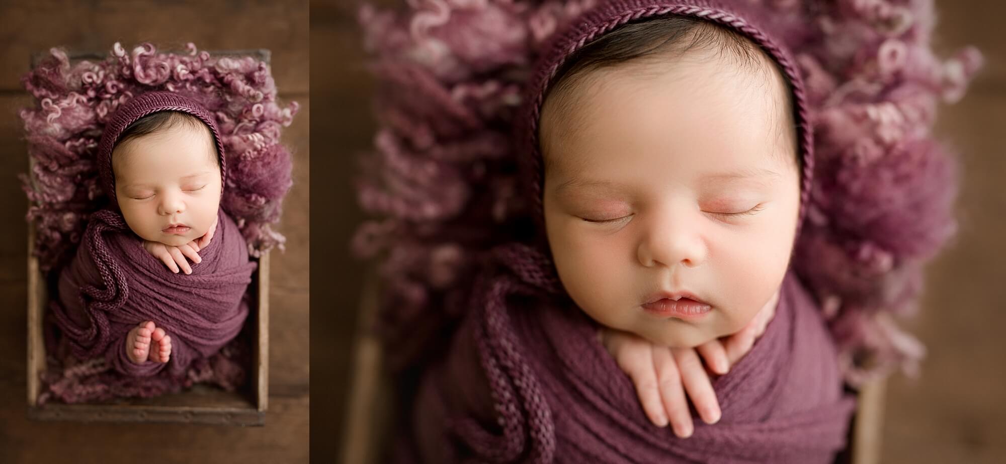Seattle newborn photographer | baby girl r