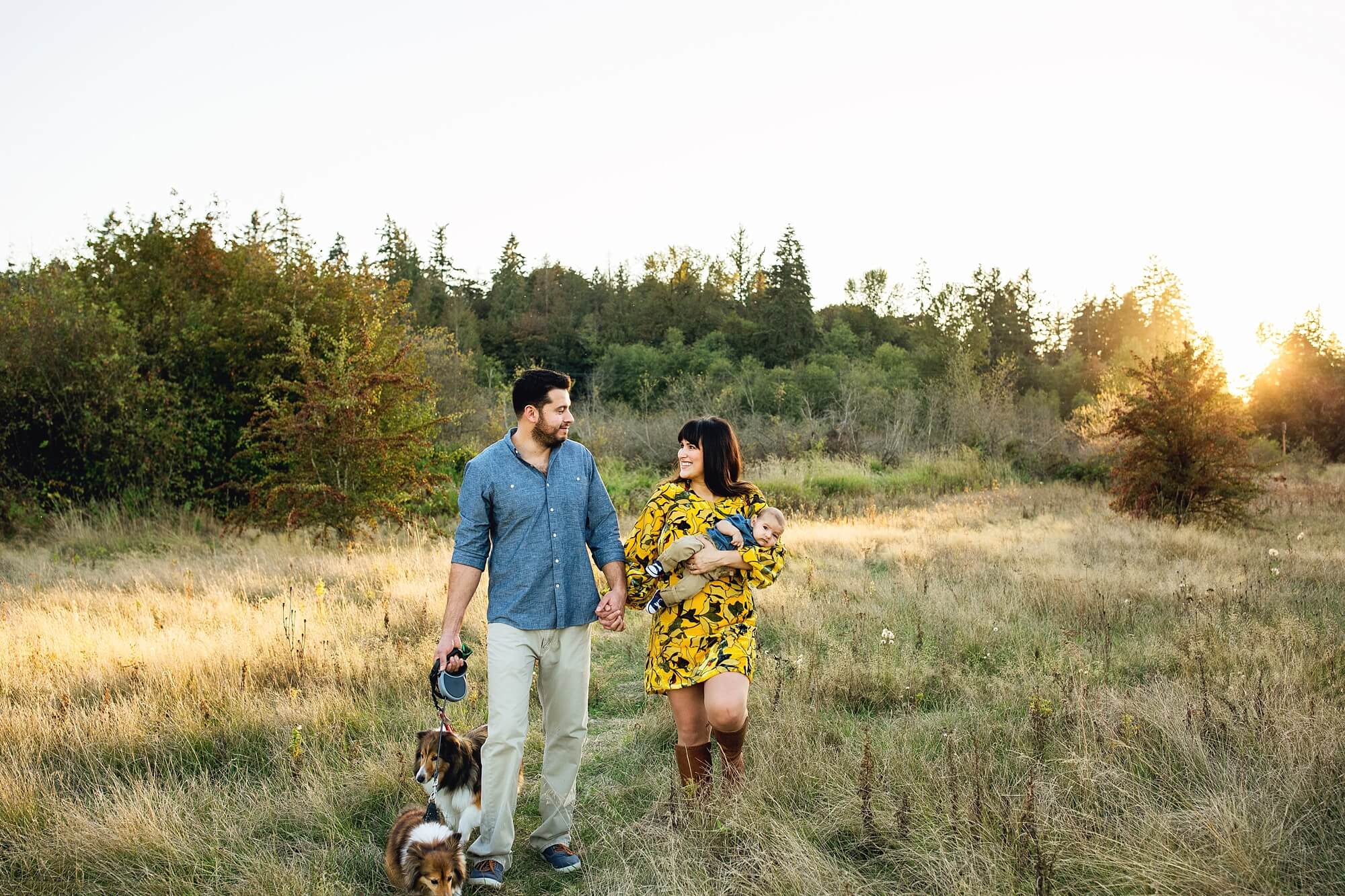 puyallup family photographer | seattle sunset session