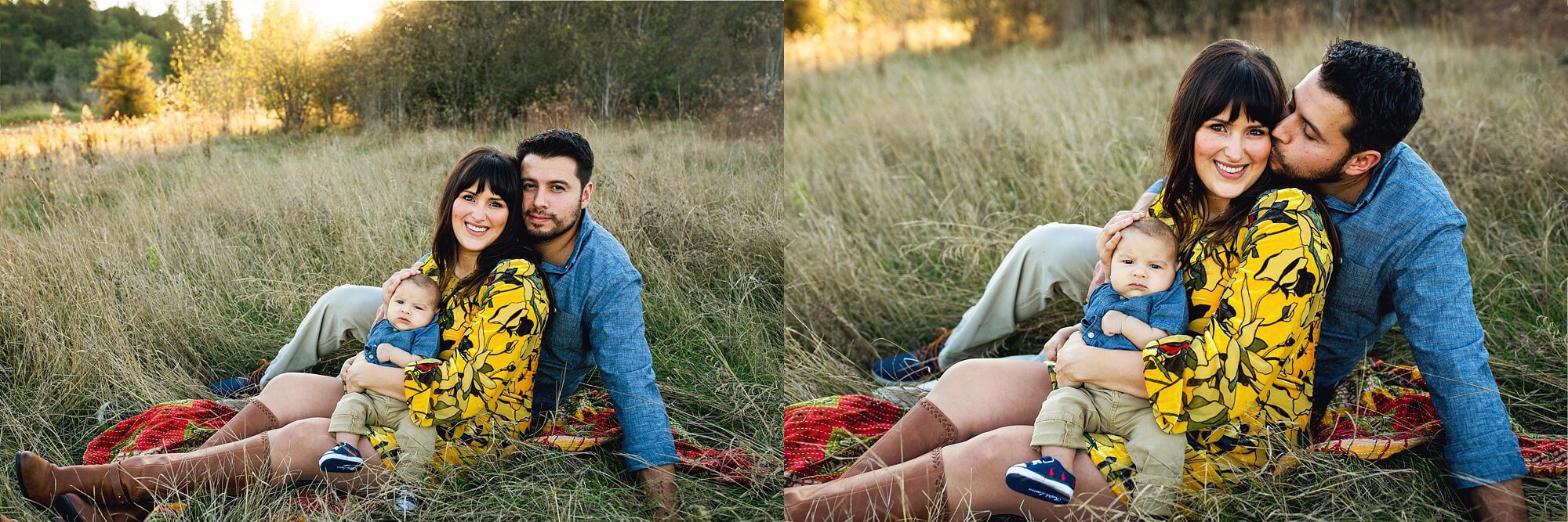 puyallup family photographer | seattle sunset session