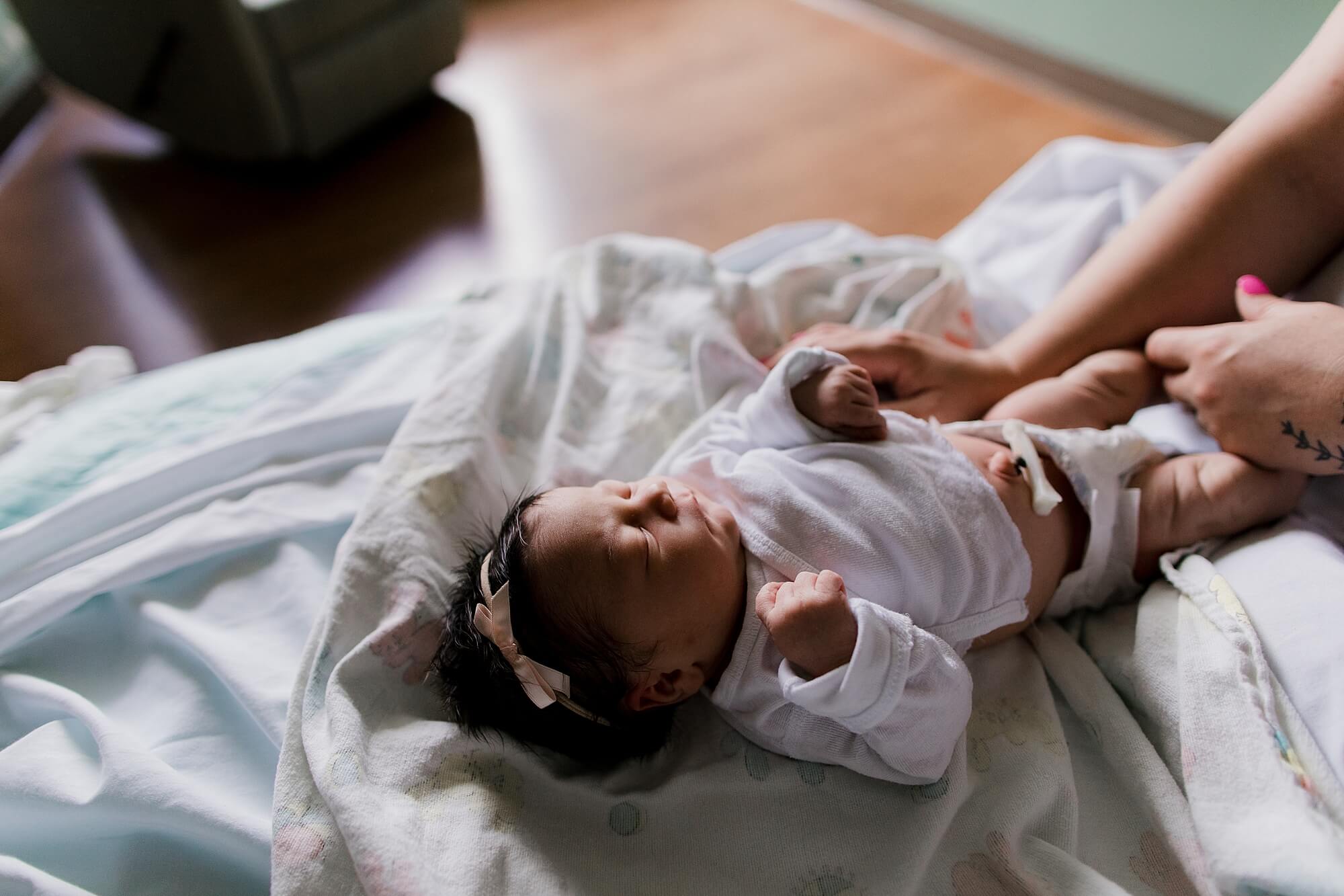 fresh 48 newborn session | tacoma general hospital photography