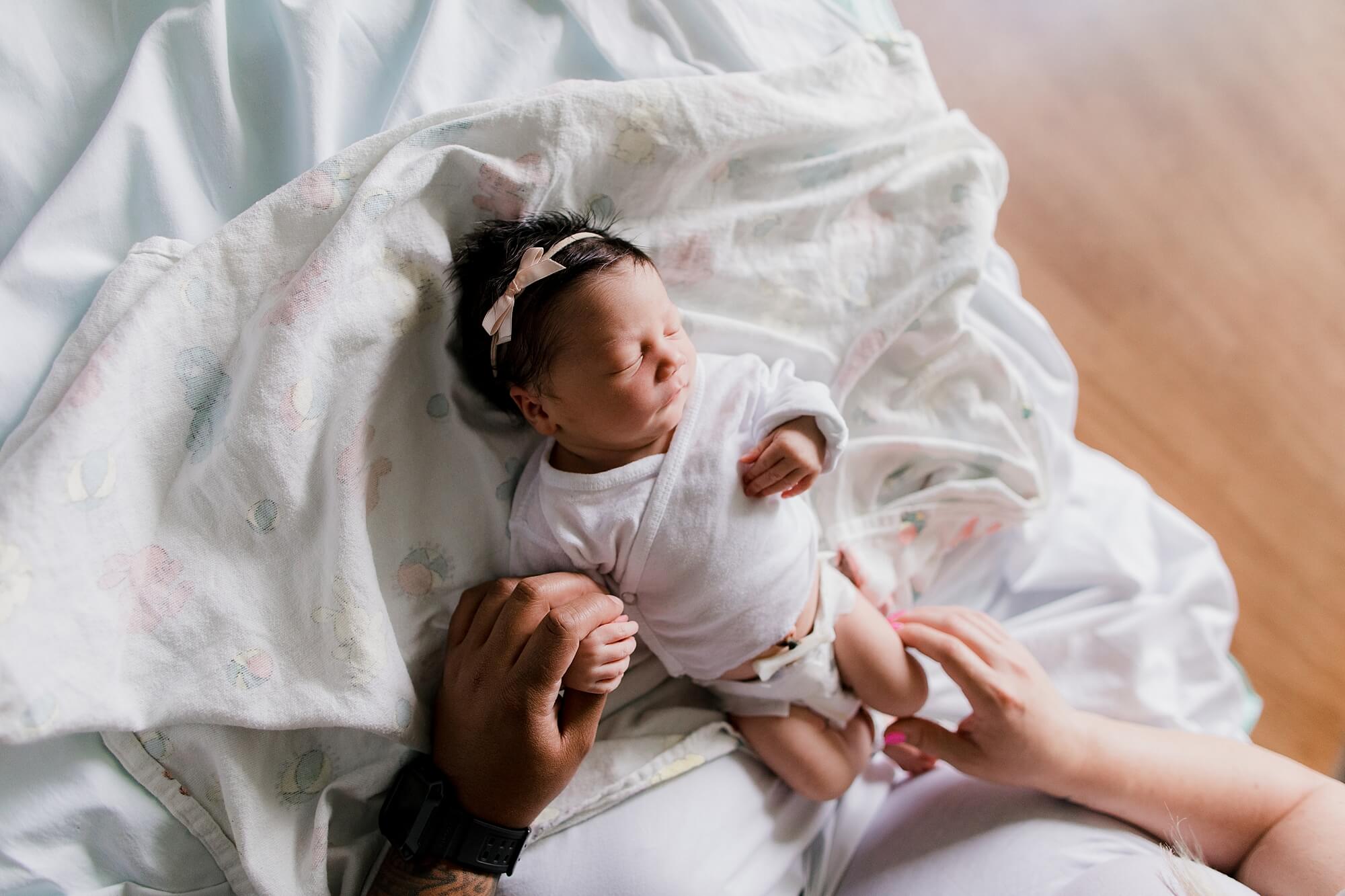 fresh 48 newborn session | tacoma general hospital photography