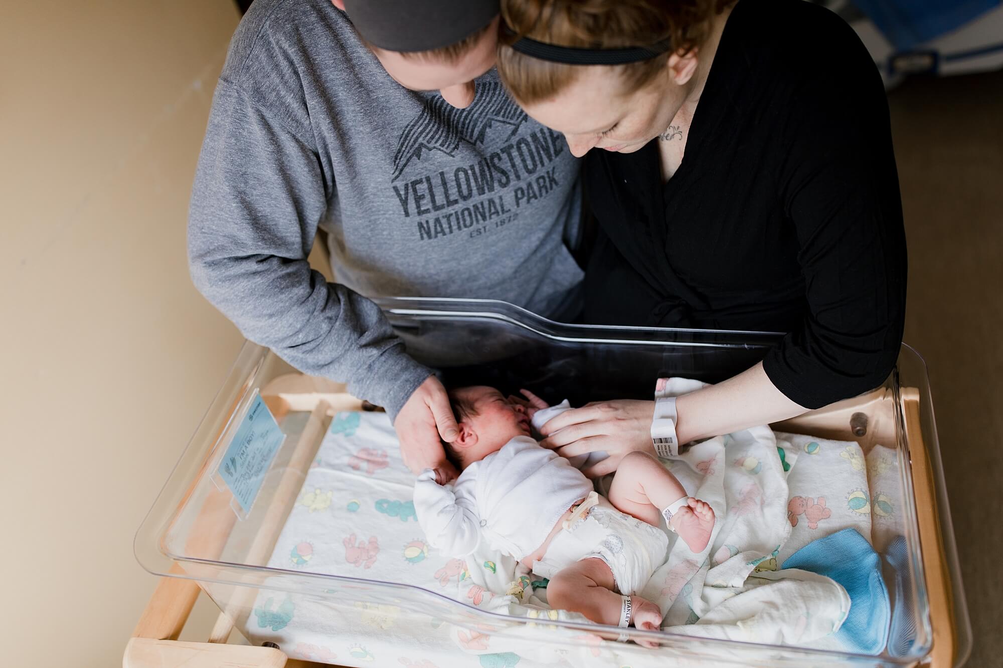 fresh48 baby photography session Swedish hospital issaquah