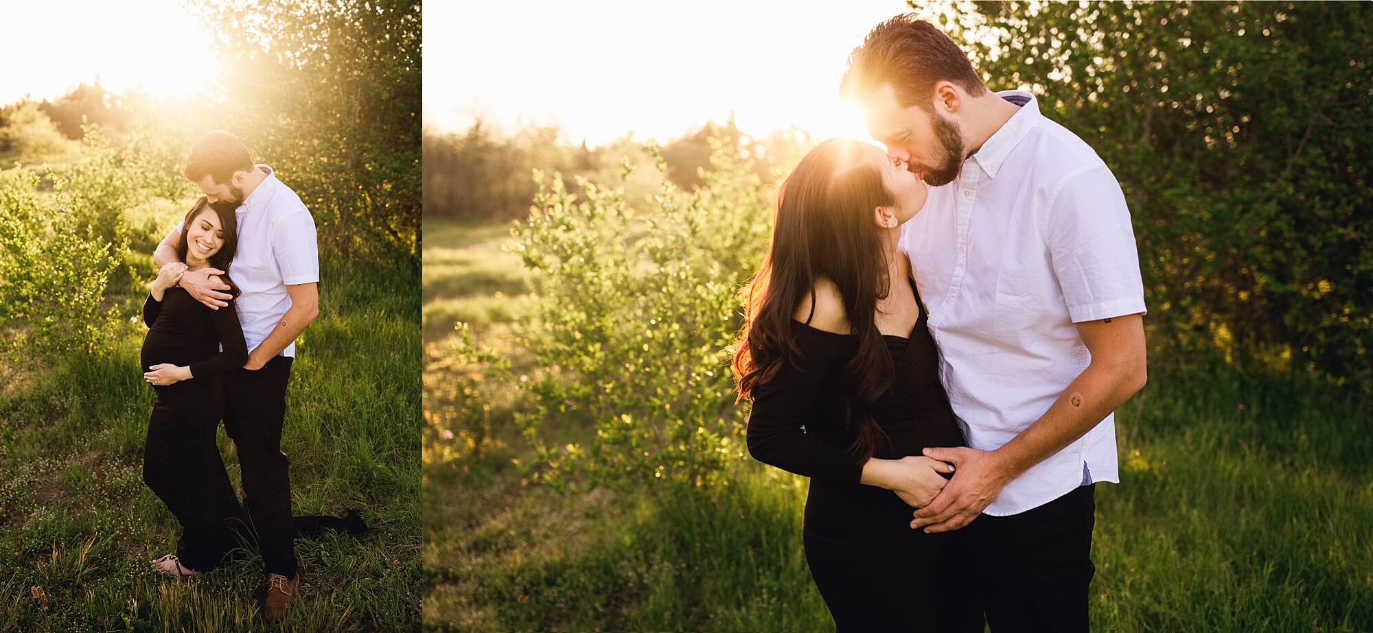 maternity photographer puyallup | Sunset photo session