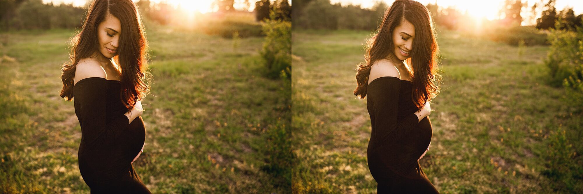 maternity photographer puyallup | Sunset photo session