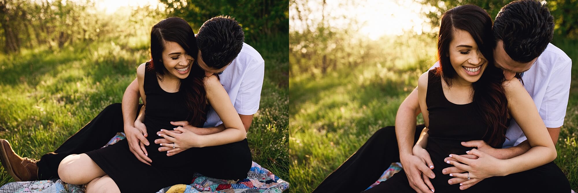 maternity photographer renton | Sunset photo session