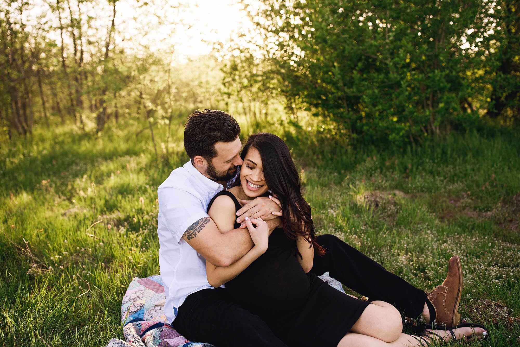 maternity photographer renton | Sunset photo session