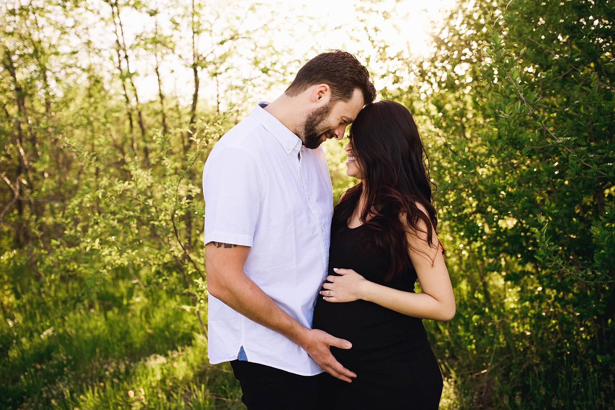 maternity photographer renton | Sunset photo session