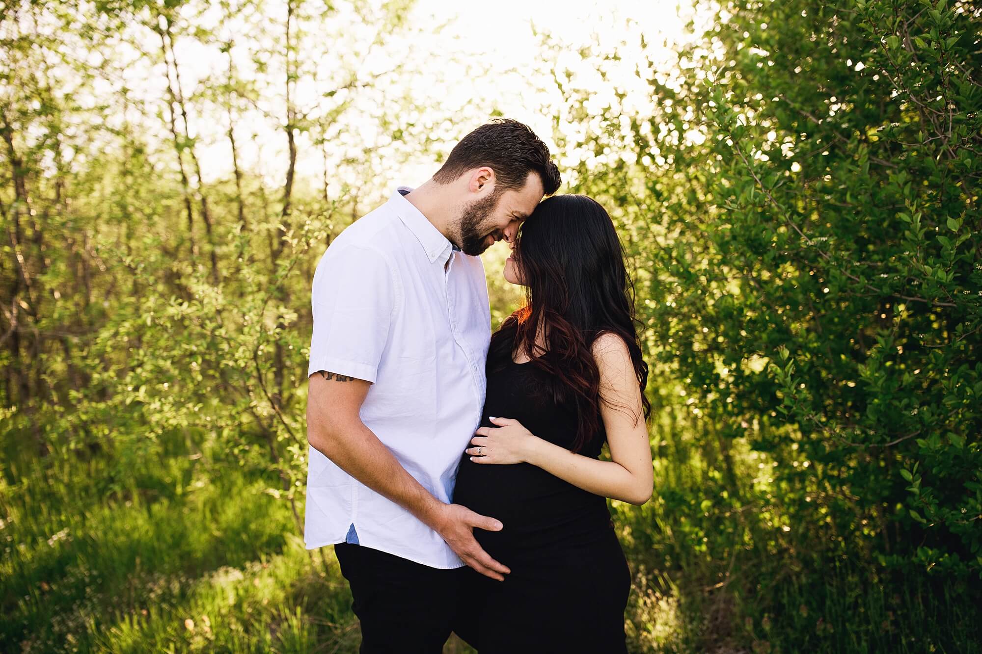 maternity photographer renton | Sunset photo session