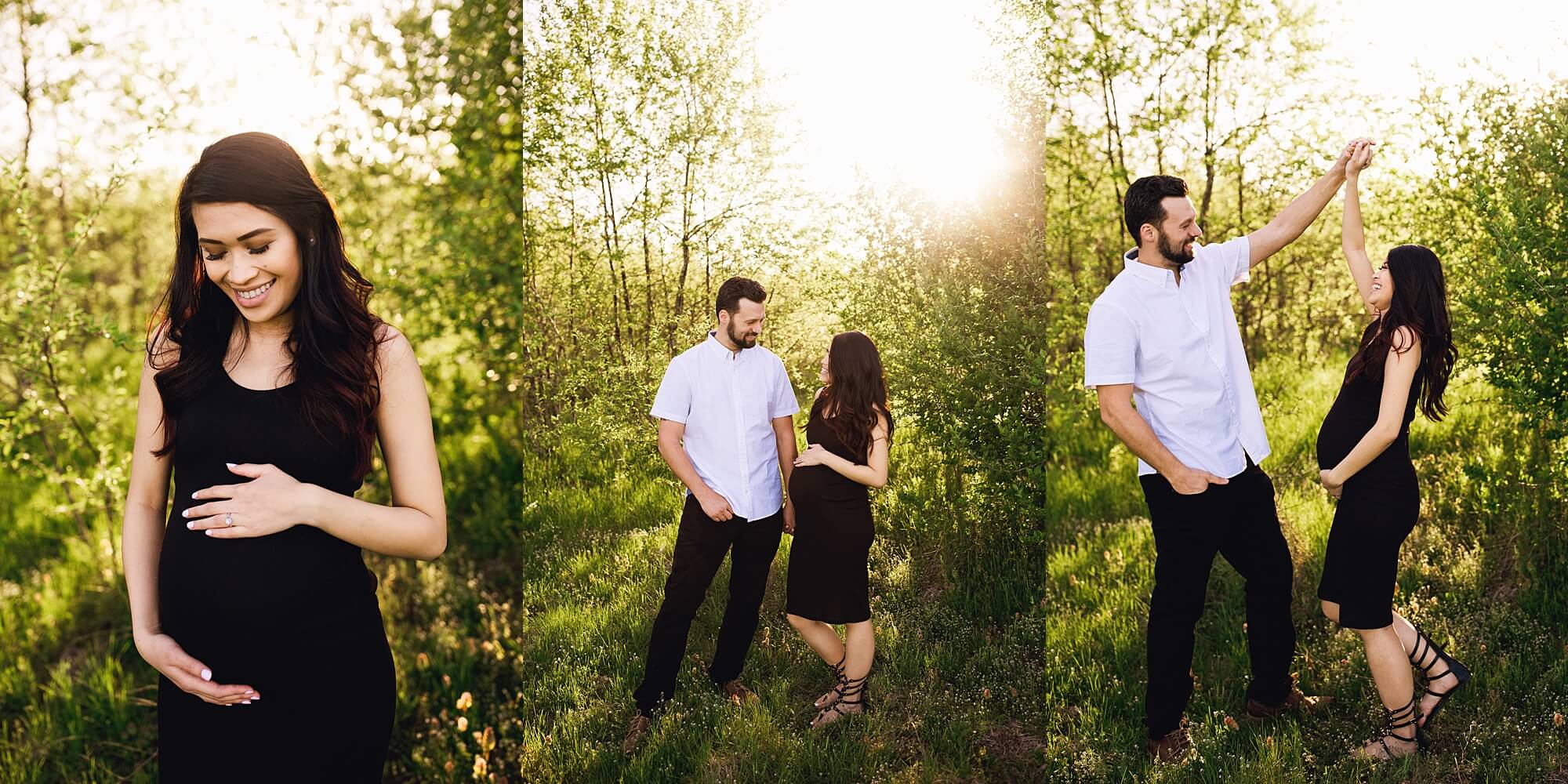 maternity photographer renton | Sunset photo session