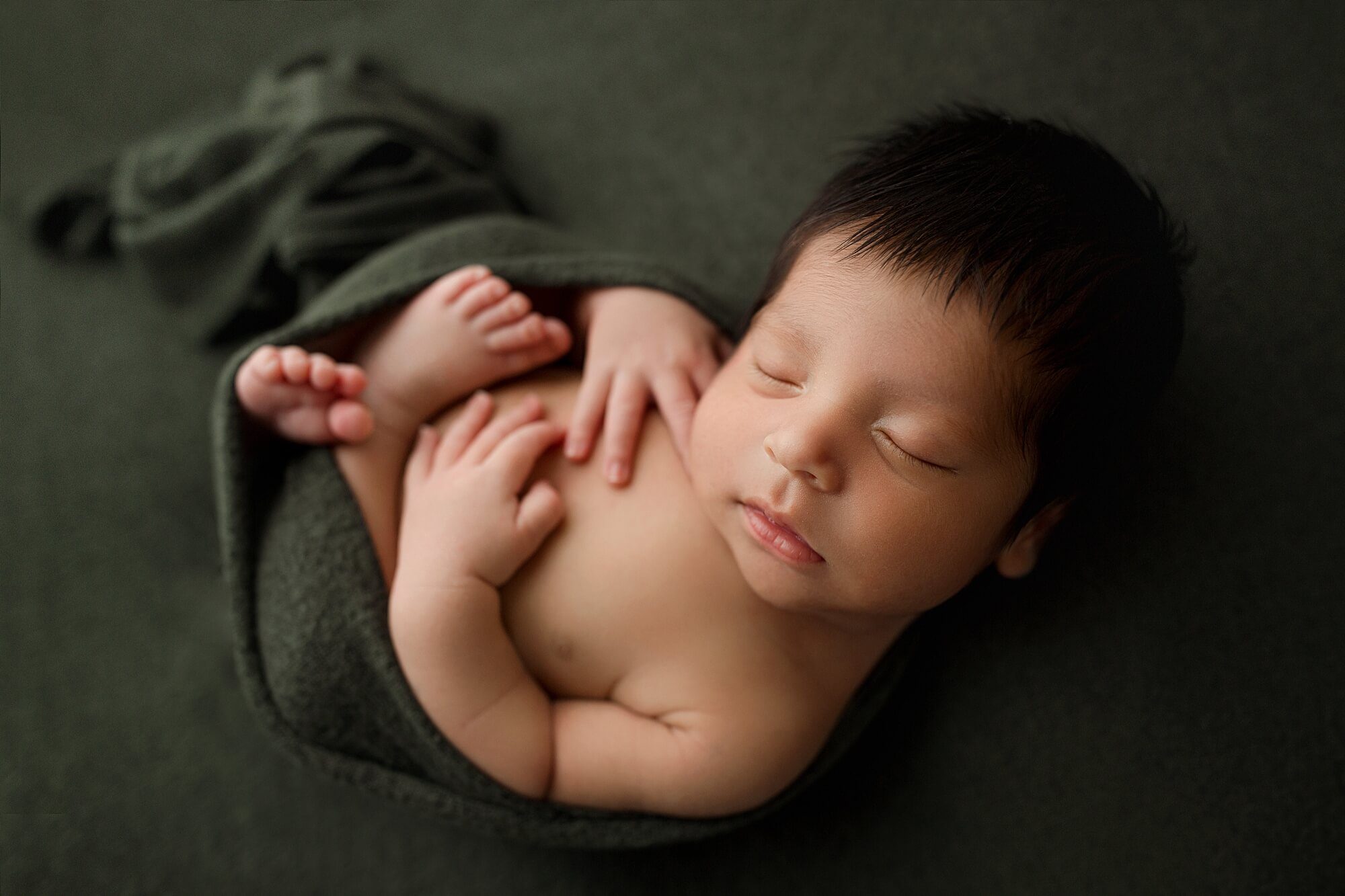 Seattle Newborn Photographer - Baby Boy Photo Session