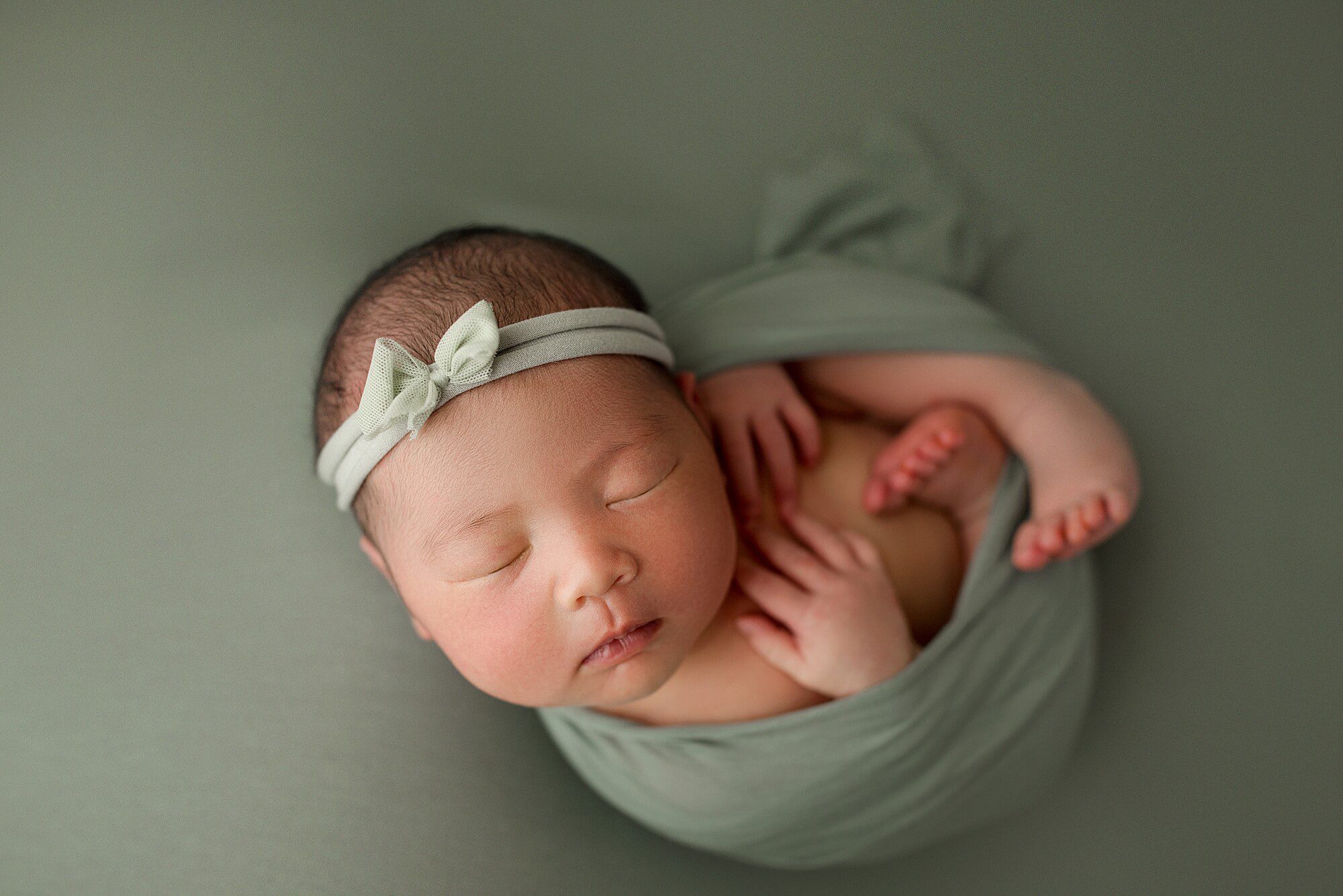 seattle newborn photography - baby girl photos
