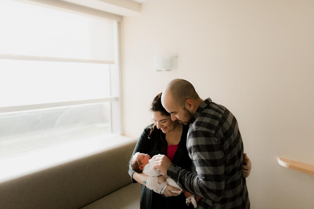 puyallup fresh 48 hospital newborn session at Good Samaritan hospital