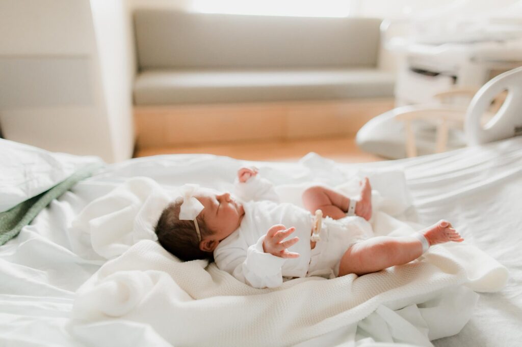 puyallup fresh 48 hospital newborn session at Good Samaritan hospital