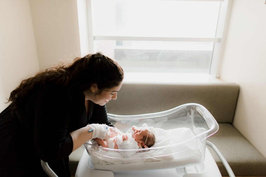 puyallup fresh 48 hospital newborn session at Good Samaritan hospital