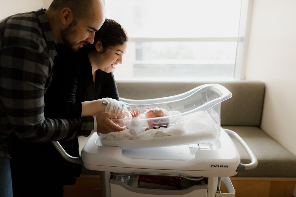 puyallup fresh 48 hospital newborn session at Good Samaritan hospital