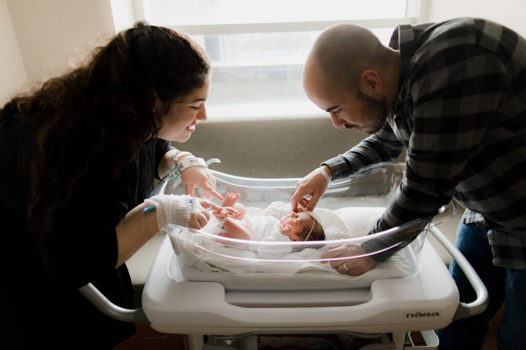 puyallup fresh 48 hospital newborn session at Good Samaritan hospital