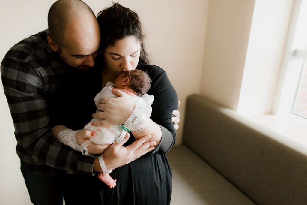 puyallup fresh 48 hospital newborn session at Good Samaritan hospital