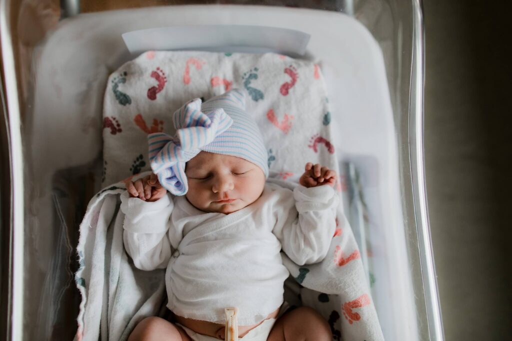 puyallup fresh 48 hospital newborn session at Good Samaritan hospital