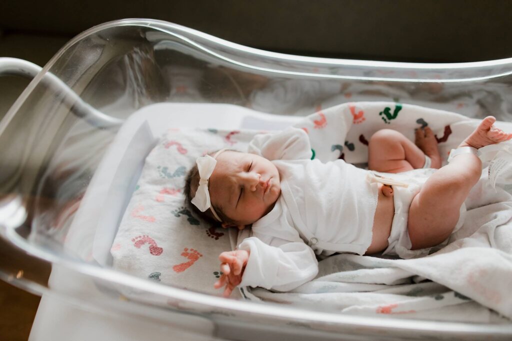 puyallup fresh 48 hospital newborn session at Good Samaritan hospital