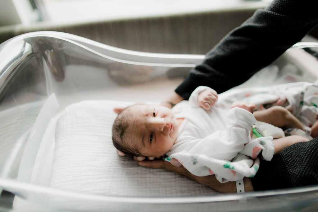 bellevue fresh 48 hospital newborn baby boy photos at Overlake Hospital