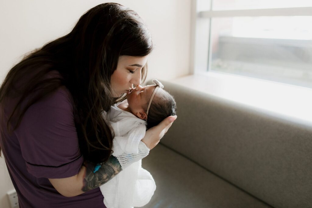 fresh 48 hospital photo session at Good Samaritan Hospital in Puyallup, WA