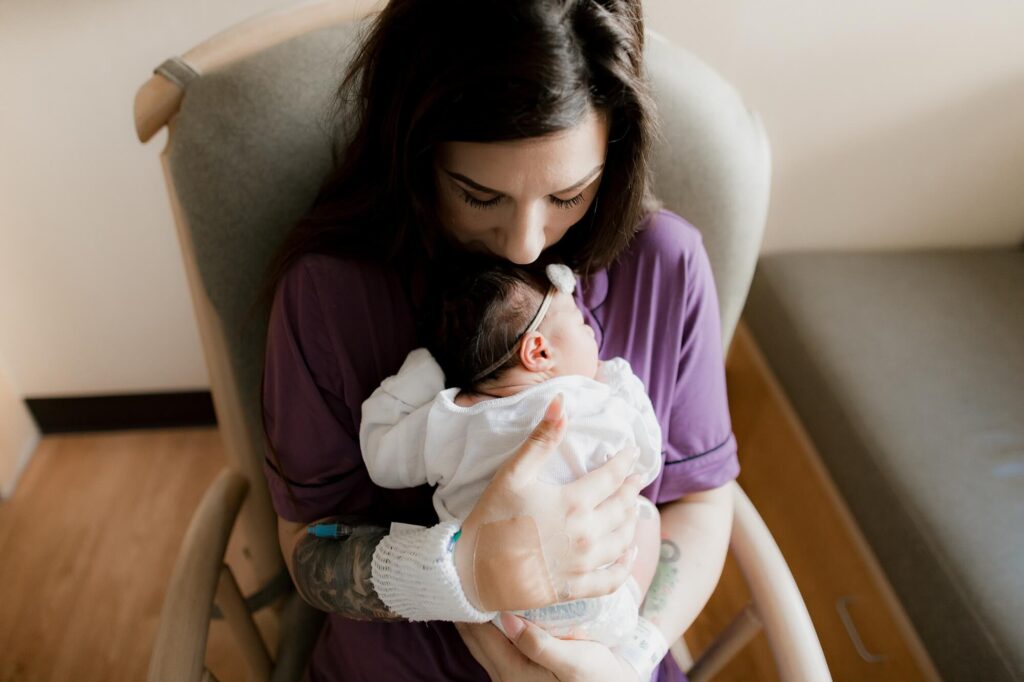 fresh 48 hospital photo session at Good Samaritan Hospital in Puyallup, WA