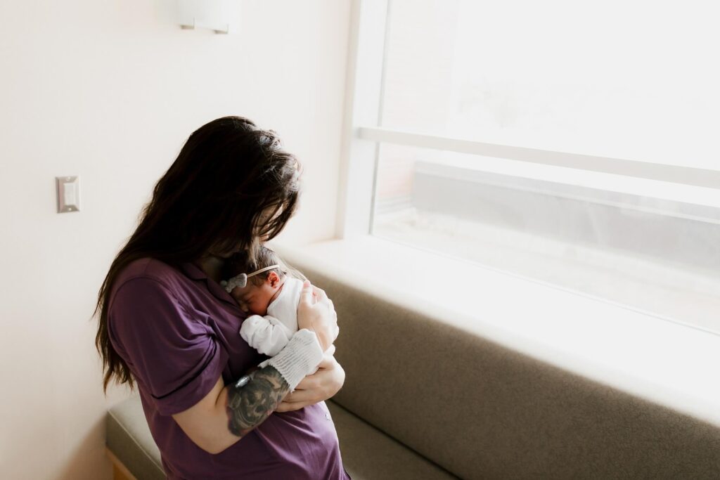 fresh 48 hospital photo session at Good Samaritan Hospital in Puyallup, WA