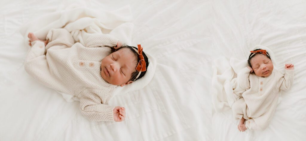 lifestyle newborn family photo session in Puyallup, WA at Christina Mae Photography studio