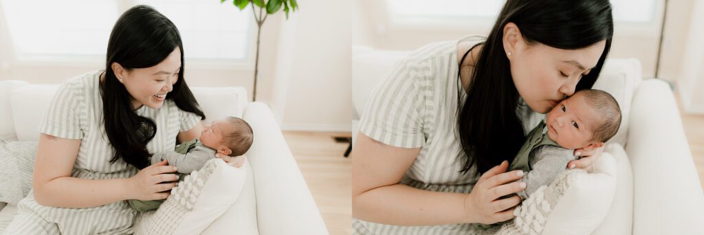 Tacoma Lifestyle Newborn Baby Photographer