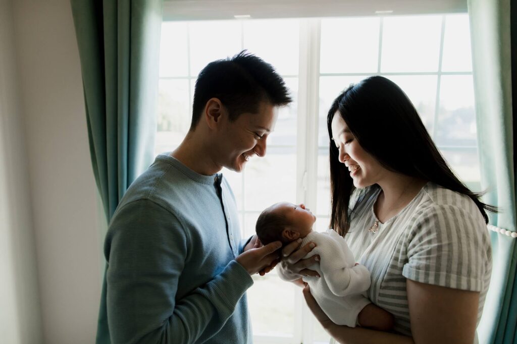 Tacoma Lifestyle Newborn Baby Photographer