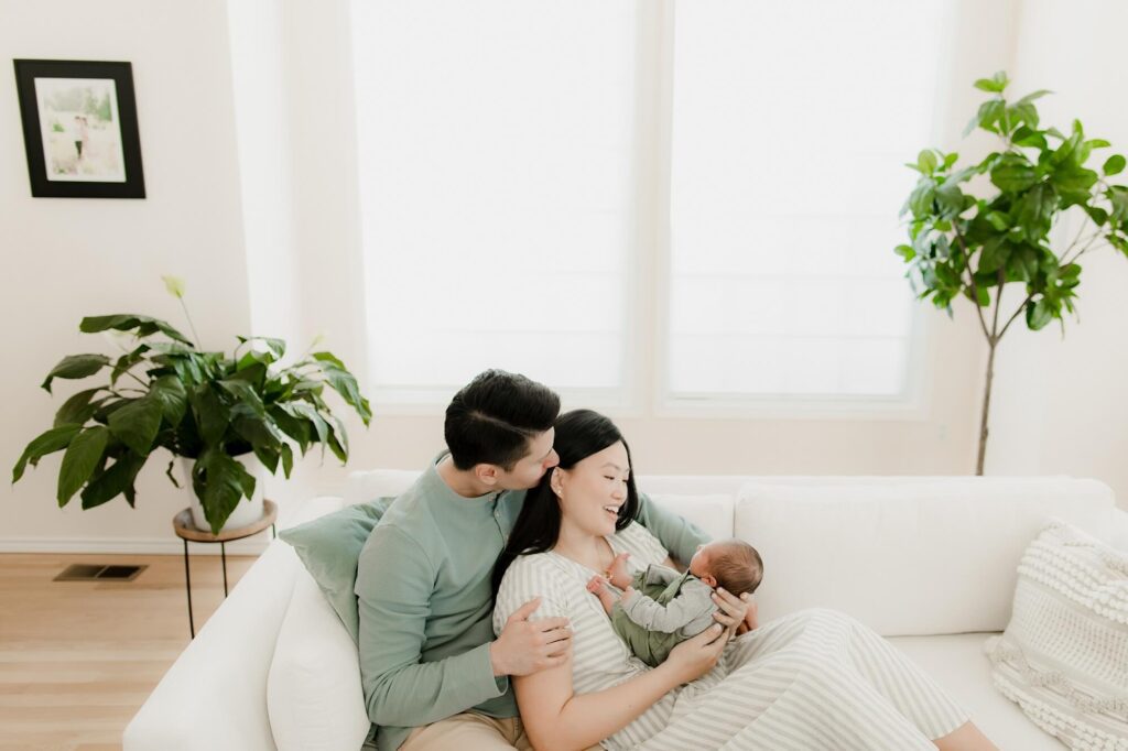 Tacoma Lifestyle Newborn Baby Photographer