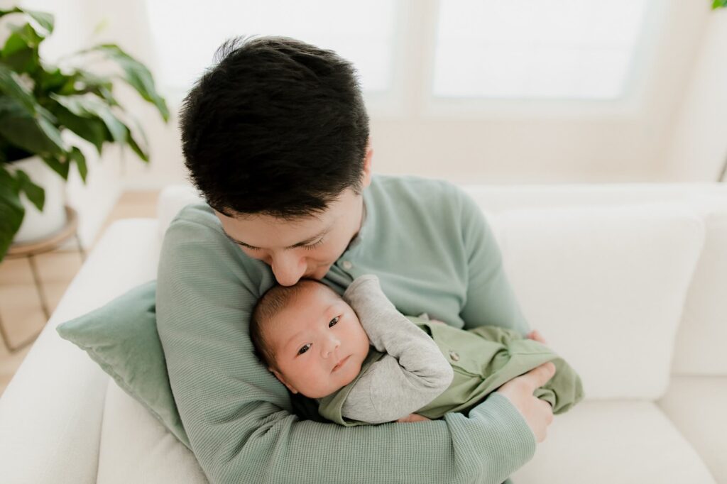Tacoma Lifestyle Newborn Baby Photographer