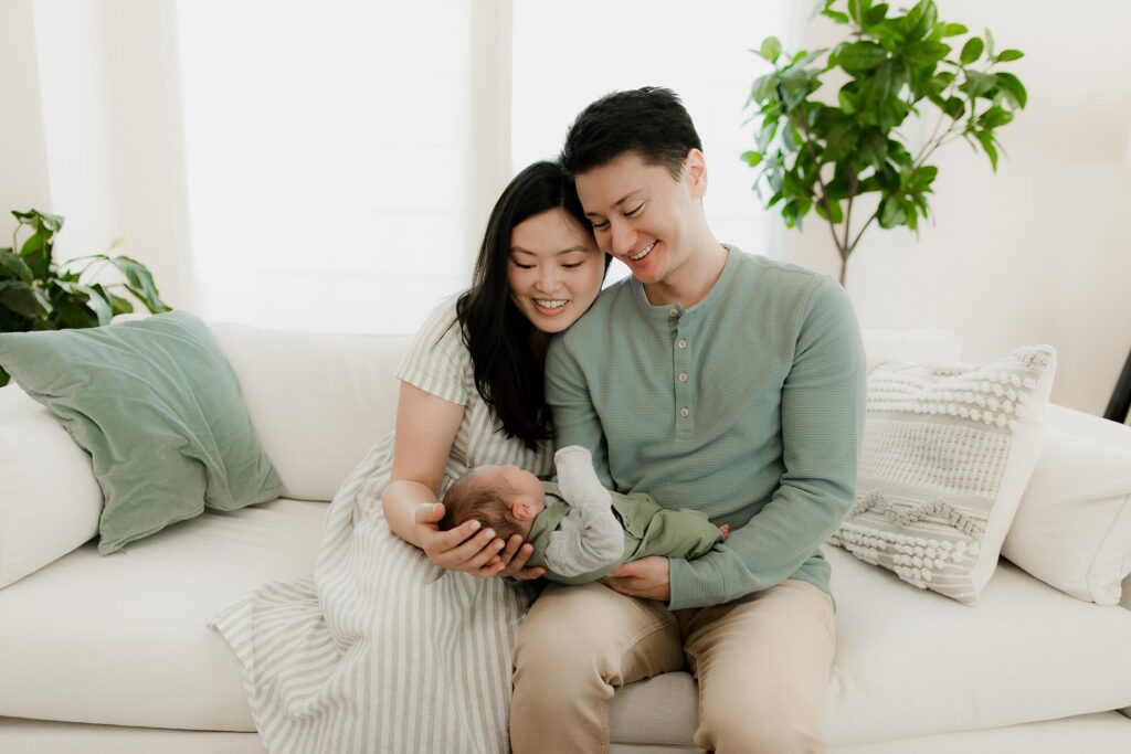 Tacoma Lifestyle Newborn Baby Photographer