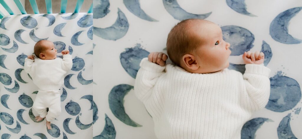 lifestyle newborn photographer Des Moines wa