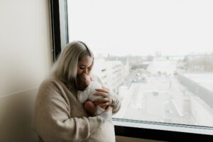 Tacoma Fresh Baby Hospital Newborn Photographer