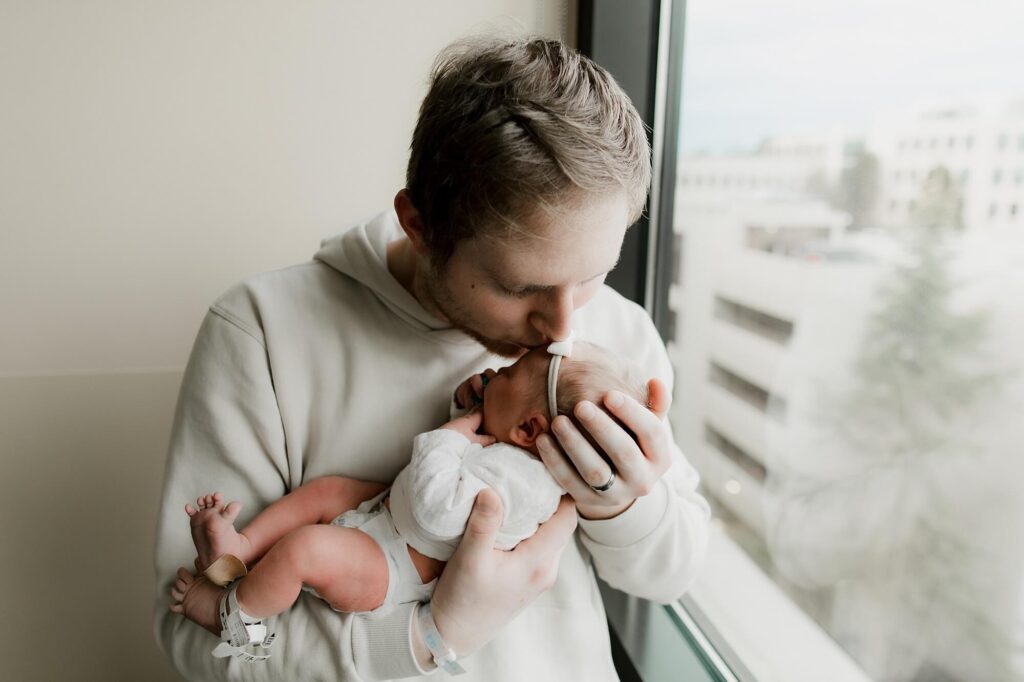 Tacoma Fresh Baby Hospital Newborn Photographer
